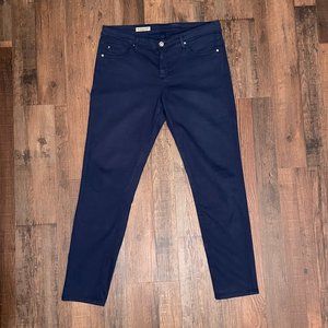 AG The Stevie Ankle Slim-Straight Leg Denim